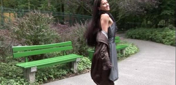 Eroberlin russian Maria nudeart Superstar open public long hair Berlin nudity